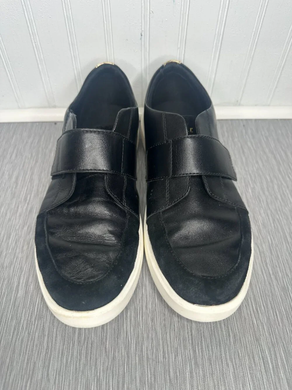 Cole Haan Grand Crosscourt Monk Strap City Slip On Womens Black Sneakers Size 7B
